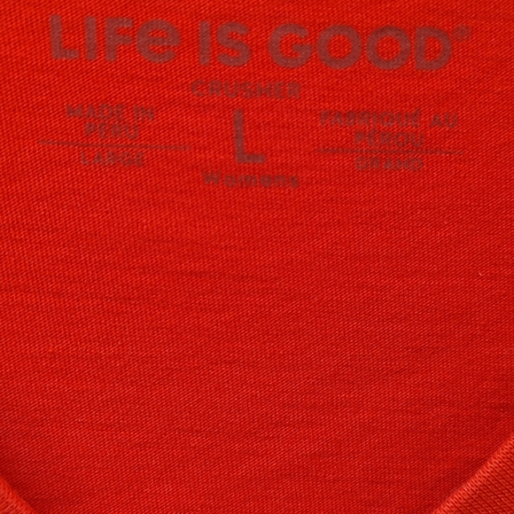 Life is Good cat Christmas long sleeve tshirt - Picture 3 of 6